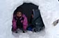 Photo activités neige 1 - raquettes, luge, traineau, igloo, yourte, randonnées dans la neige...