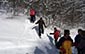 Photo activités neige 5 - raquettes, luge, traineau, igloo, yourte, randonnées dans la neige...