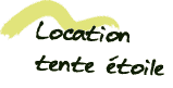 Location Tente étoile